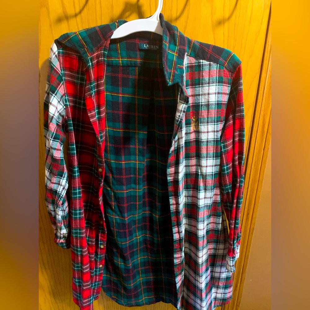 Never worn Polo Ralph Lauren holiday flannel